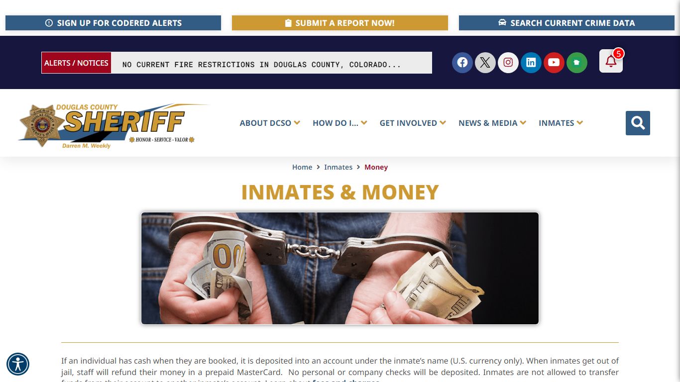 Money - Douglas County Sheriff's Office